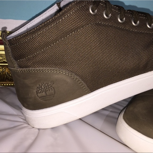 Timberland Groveton Olive Chukka Shoes main image 4